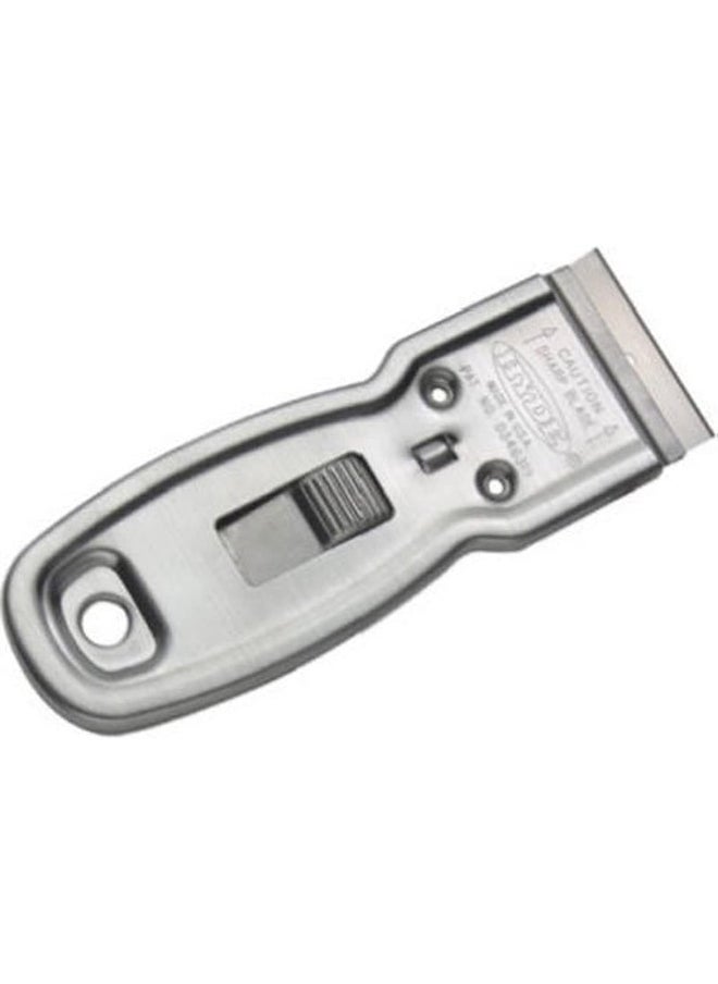 Hyde - Hyde Tools 13050 Delta Heavy Duty Glass Scraper, 1 Pack, White - Image 1