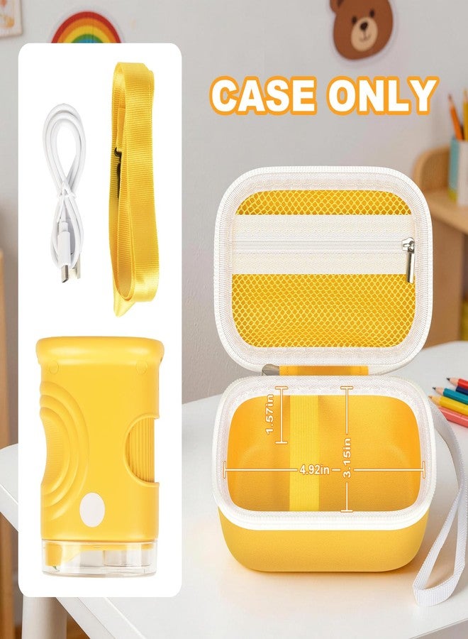 ANKHOH Handheld Microscope Case for BEBANG for Edubini for BMDSAE 1000x Digital Kids Pocket Miniscope and Accessories for School Home Science Learning (Box Only) - Image 2