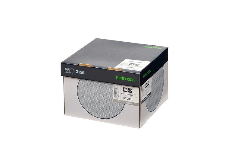 Festool 492371 Platin 2 S2000 Grit 6Inch 150mm Diameter Abrasive Sanding Discs 15Pack - Image 4