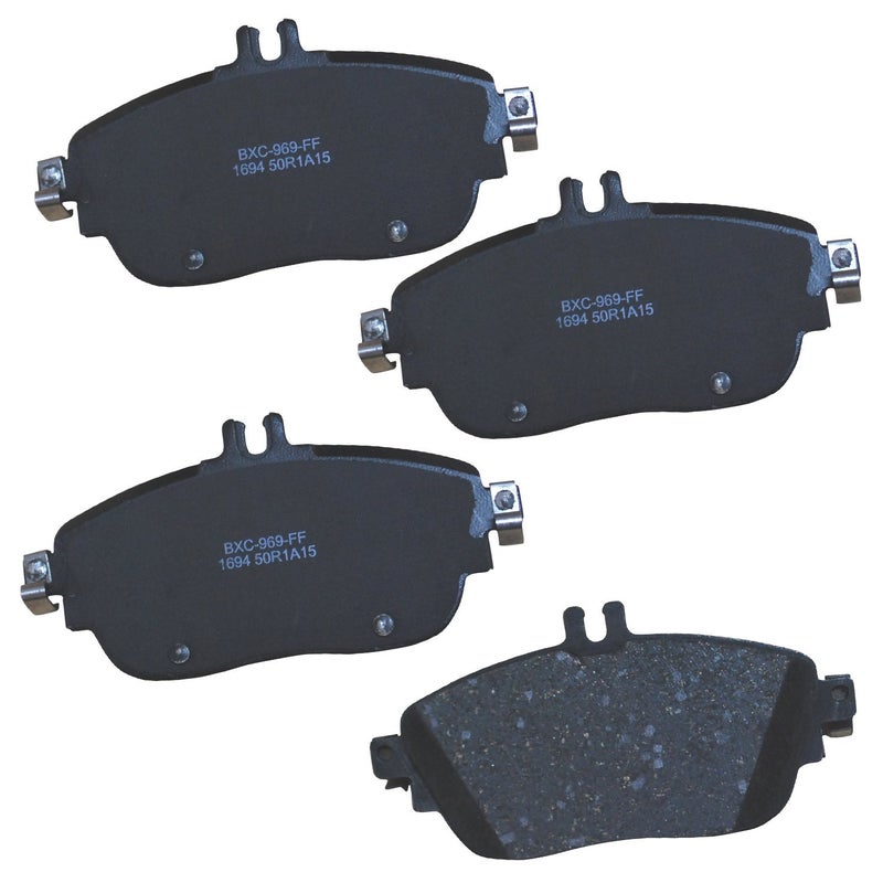 Bendix Premium SBC1694 Ceramic Front Brake Pads for Select Models INFINITI QX30, Mercedes-Benz A180, A200, B180, B250, B250e, B Electric Drive, CLA180, CLA200, CLA250, E300, GLA180, GLA200, GLA250 - Image 2