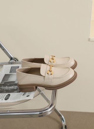 Vintage One Foot Pedal Small Leather Shoes British Style Soft Sole Beige - pzsku/Z312C1C34ECF9412BA829Z/45/_/1677673500/a87fe324-b849-4080-ba7b-295cbc275c47