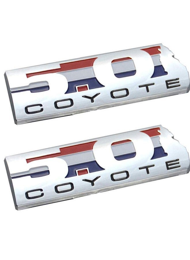 UpAuto Coyote Engine V8 5.0L Howling Emblem Coyote Badge Emblem for EM2430 302 Boss Ford Mustang GT F150 UP-COY05 - Image 1