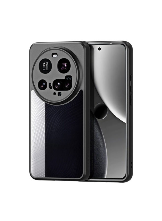 Dux Ducis Aimo Series For Xiaomi 15 Ultra TPU+PC Matte Drop-Proof Phone Cover -Black - Image 1