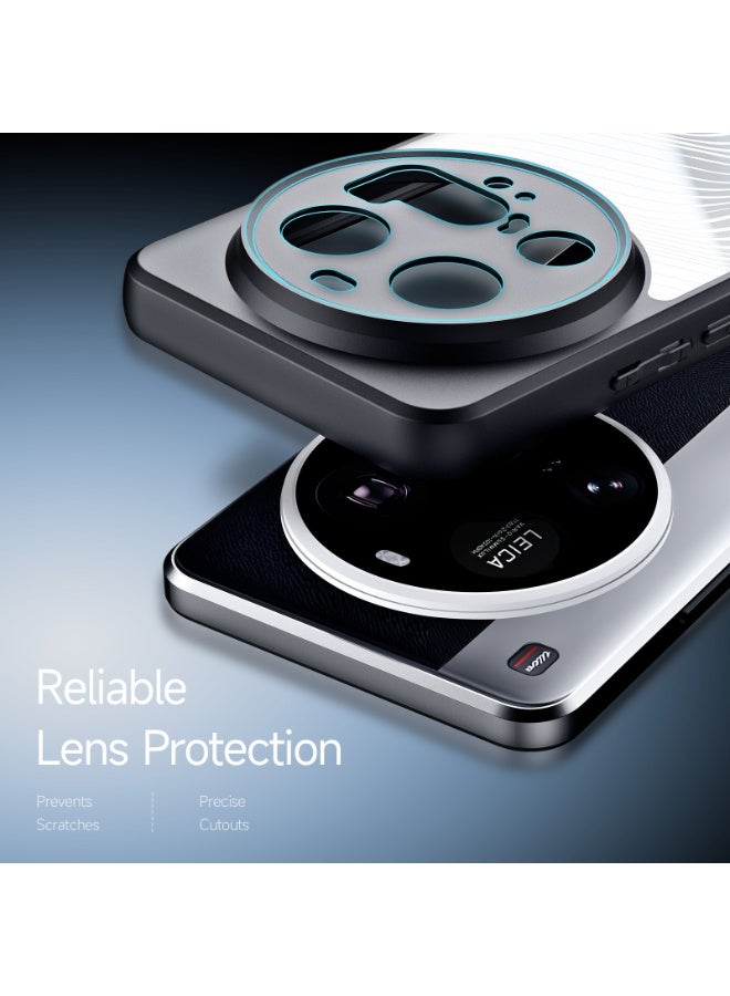 Dux Ducis Aimo Series For Xiaomi 15 Ultra TPU+PC Matte Drop-Proof Phone Cover -Black - Image 3