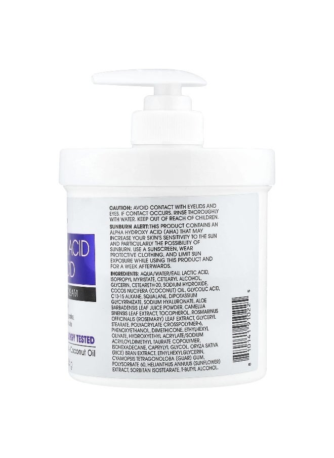Advanced Clinicals Advanced Clinicals, 10% Glycolic Acid, Lactic Acid, Exfoliating Body Cream, 16 oz (454 g)  - Image 2