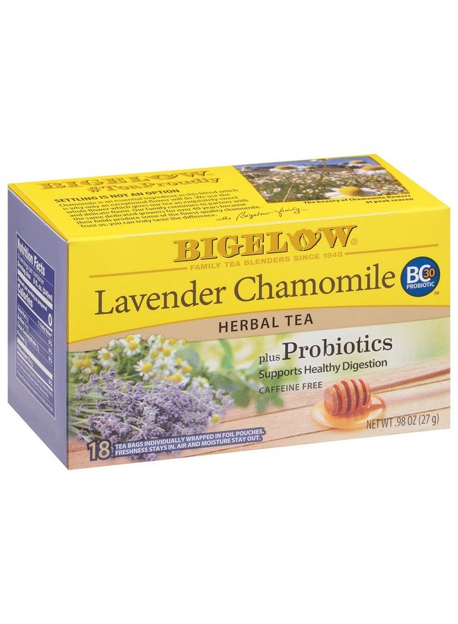 Bigelow Tea Bigelow Herbal Tea Bags Lavender Chamomile Plus Probiotic - Image 1