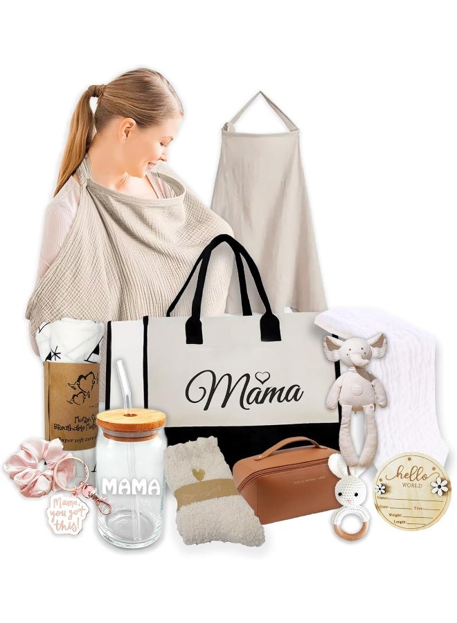 Beyond The Box New Mom, Mother to be Gift Basket, Care Package - Image 1