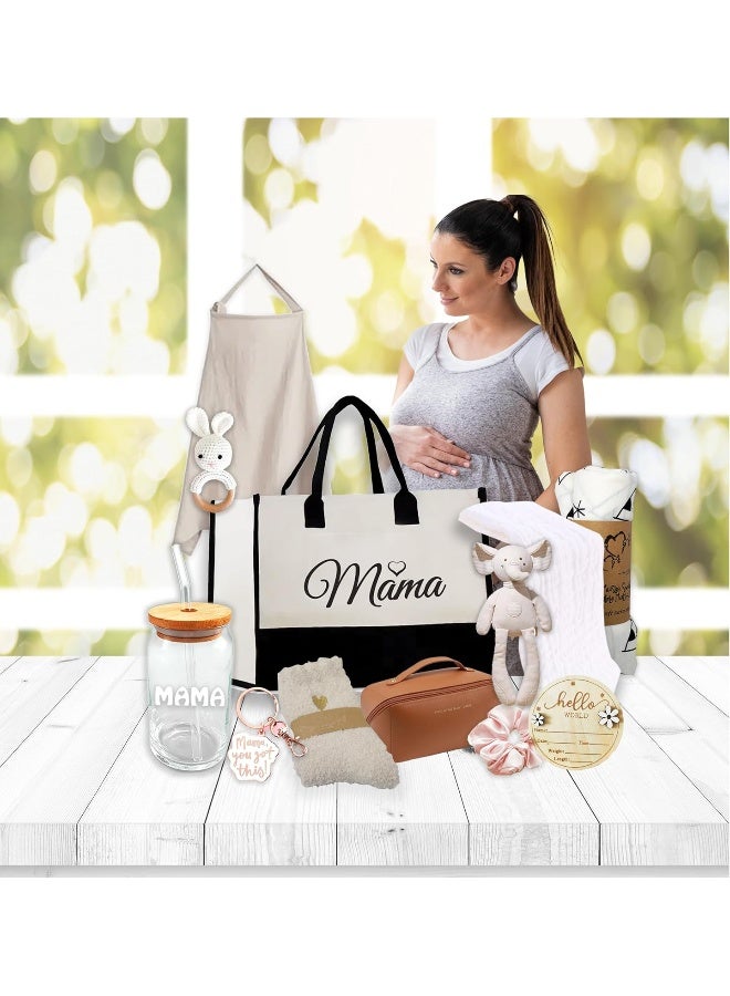 Beyond The Box New Mom, Mother to be Gift Basket, Care Package - Image 2