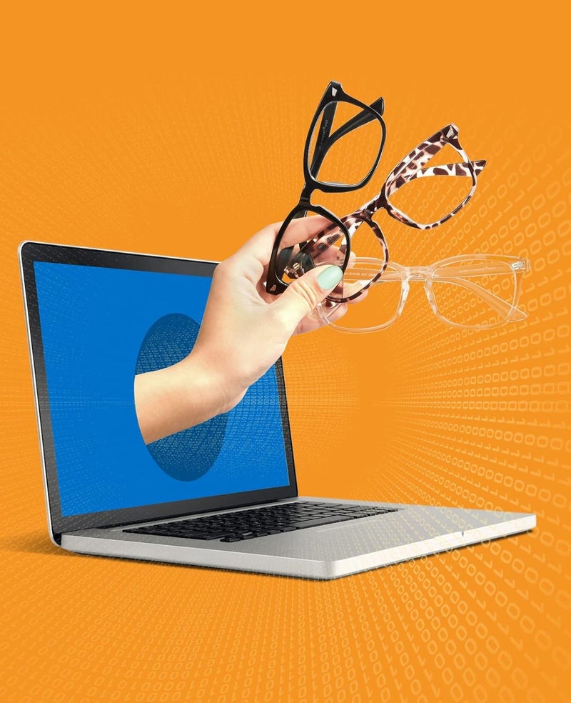 Cyxus Blue Light Glasses for Men Women Reduce Eye Strain UV Blocking for Computer Screen 8082 - Image 5