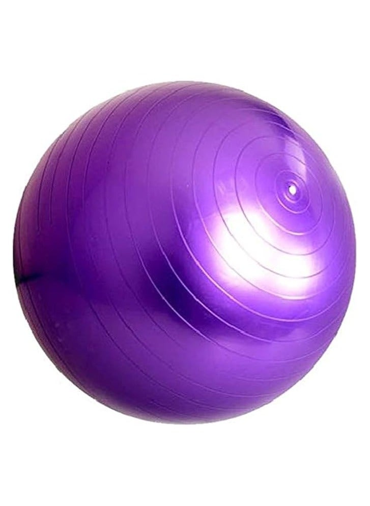 يوغا كرة تمارين رياضية يوغا سويسرية مقاس 65 سم للياقة البدنية والبطن والحفاظ على لياقتك البدنية - Image 1