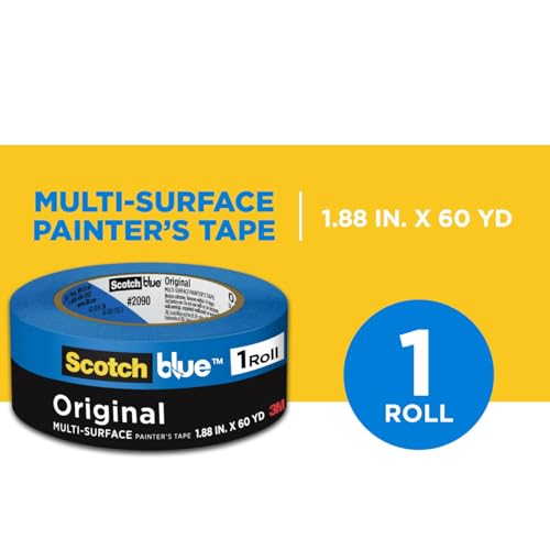 3M ScotchBlue Original Painter's Tape 2090-48NCC – 1.88 in x 60 yd, Multi-Surface, Medium Adhesive, UV and Sunlight Resistant, Clean Removal After 14 Days - Image 2