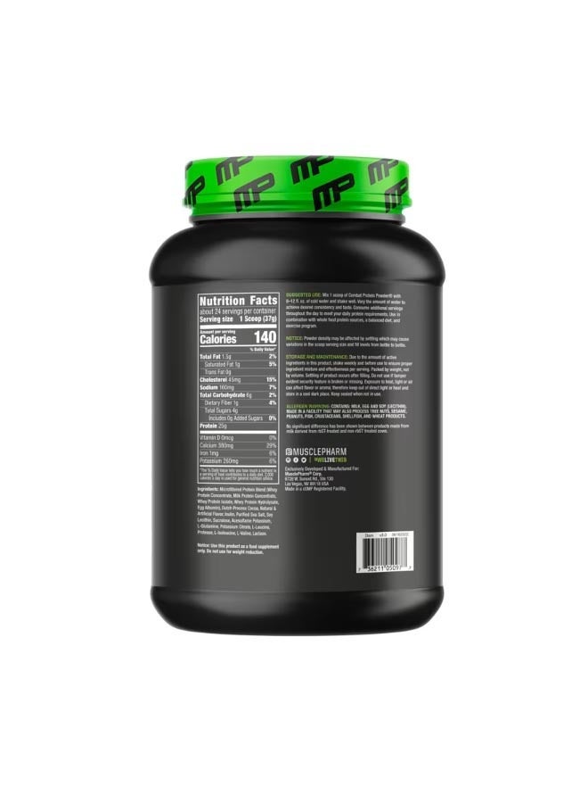 ماسل فارم Combat Protein Powder Chocolate Milk 2 lbs 0.9 kg - Image 2
