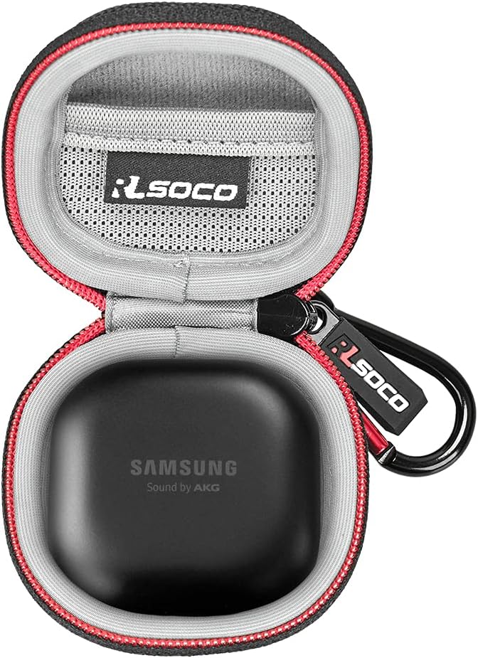 RLSOCO Carrying Case for Samsung Galaxy Buds 2 ProGalaxy Buds ProGalaxy Buds LiveGalaxy Buds 2 True Wireless Earbuds - Image 1