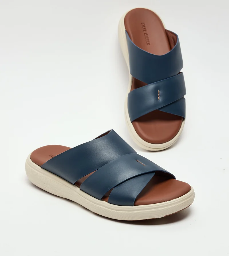 STEVE MADDEN  Arabic Sandal Navy Blue Men's Sandals for Men | Best Price UAE
