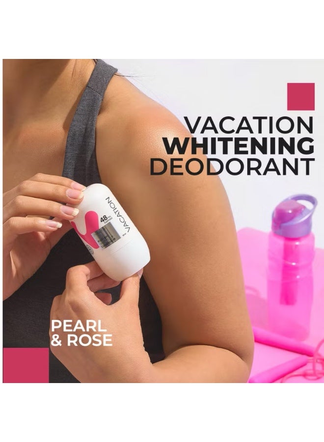 VACATION Pearl & Rose Whitening Deodorant 50ml - Image 3