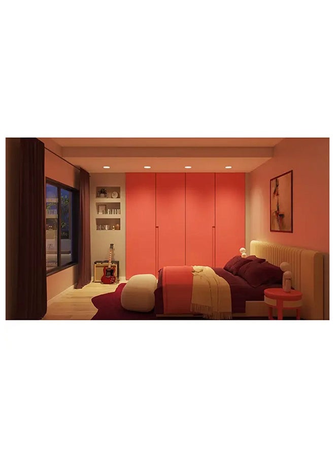 Wiz Smart RGB Recessed Downlight 3, 4W, Wi-Fi And Bluetooth, Voice Controlled - Image 4