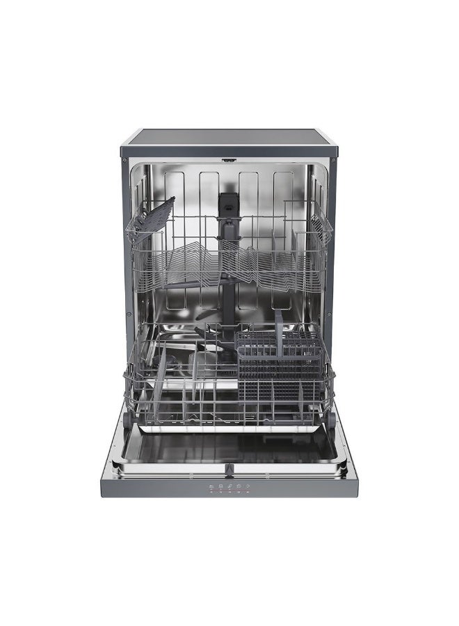 هوفر Dishwasher 13 Person 60 cm Inverter Digital 5 Programs Anthracite HF3E9L0A-EG HF3E9L0A-EG Black - Image 5