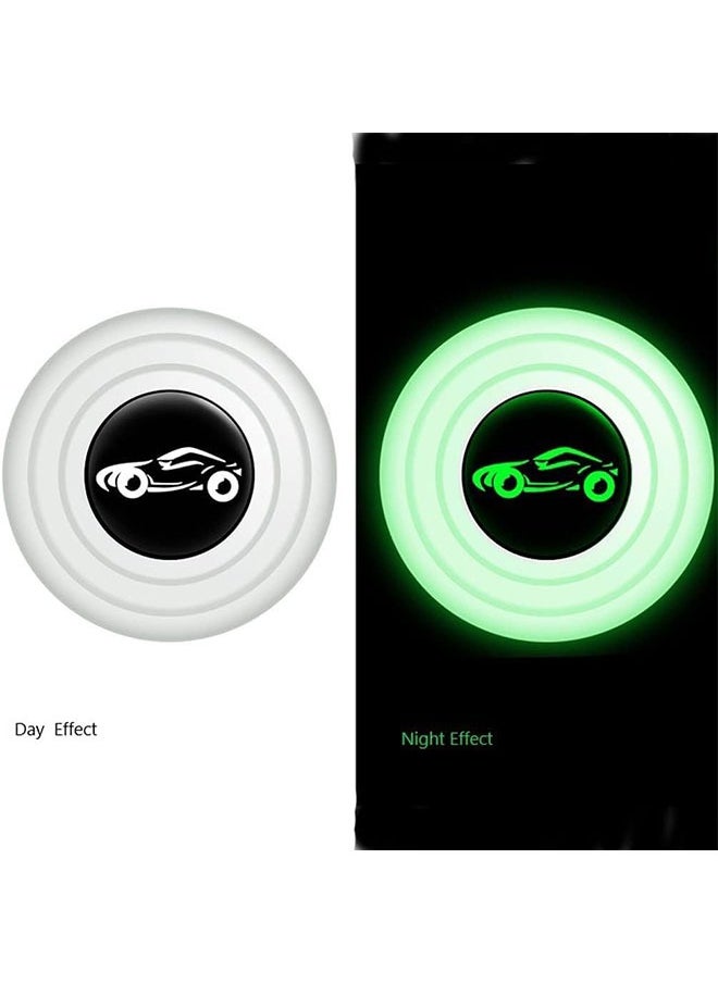 ZVEV 60 Pcs Car Door Shock Absorber, Car Door Shock Absorbing PVC Gaskets,Car Door Soundproof Stickers with 30 Pcs Black and 30 Pcs Luminous Door Bumper Stickers,Automobile Decoration Products  - Image 5