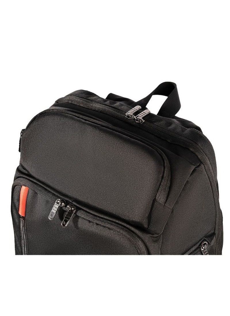 LAVVENTO - L'AVVENTO BG916 LAPTOP BACKPACK FITS up to 15.6 INCH BLACK WATERPROOF Waterproof Material with L’avvento Zipper Puller - Image 1
