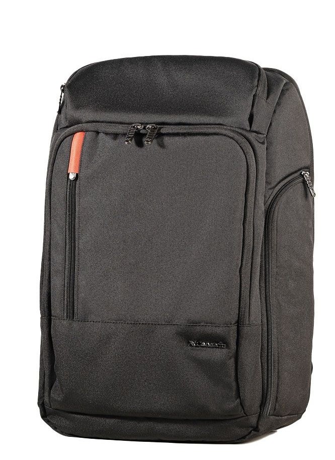 LAVVENTO - L'AVVENTO BG916 LAPTOP BACKPACK FITS up to 15.6 INCH BLACK WATERPROOF Waterproof Material with L’avvento Zipper Puller - Image 1