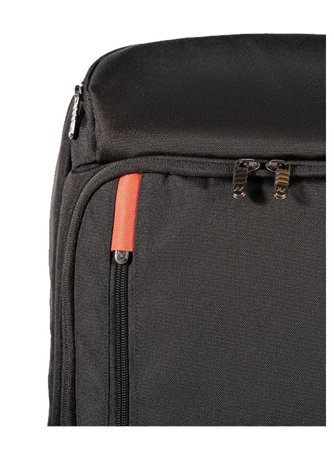 LAVVENTO - L'AVVENTO BG916 LAPTOP BACKPACK FITS up to 15.6 INCH BLACK WATERPROOF Waterproof Material with L’avvento Zipper Puller - Image 1