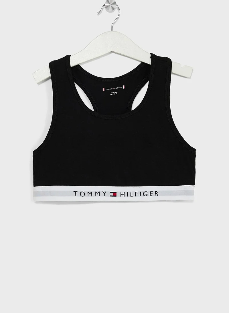 TOMMY HILFIGER Teen 2 Pack Logo Band Bralette