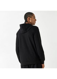 Kappa Kappa Solid Hooded Sweatshirt with Pockets  - Image 3