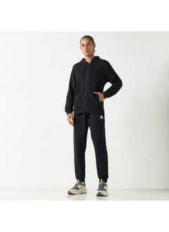 Kappa Kappa Solid Hooded Sweatshirt with Pockets  - Image 2