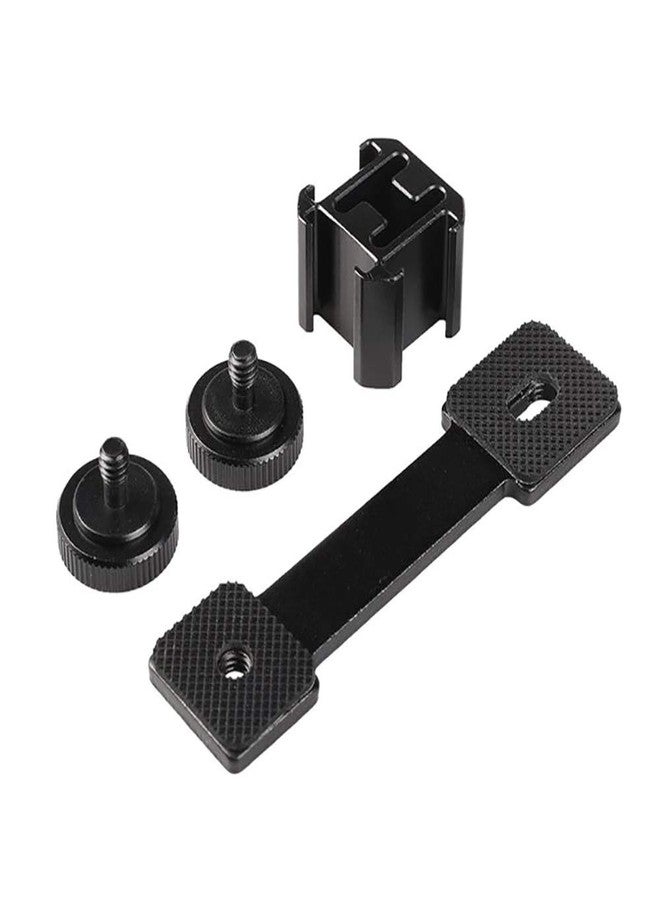 NEOHOOK 3 in 1 Triple Hot Shoe Mount Adapter Extension Bracket Holder Microphone Stand for Zhiyun Smooth 4 for OSMO Mobile - Image 5