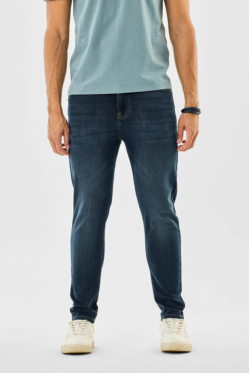 سنيتش جينز سكيني مغسول