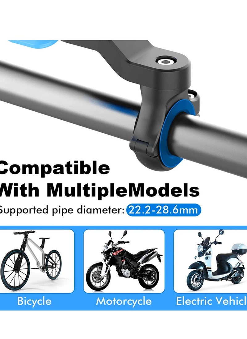 Muyixin Motorcycle/Bicycle Handlebar Mount, Fork Stem Mount, Phone Case Mount with Twist Lock, Quick Attach/Detach, 360° Rotation Bike Accessories for Any Phones GPS  - Image 5