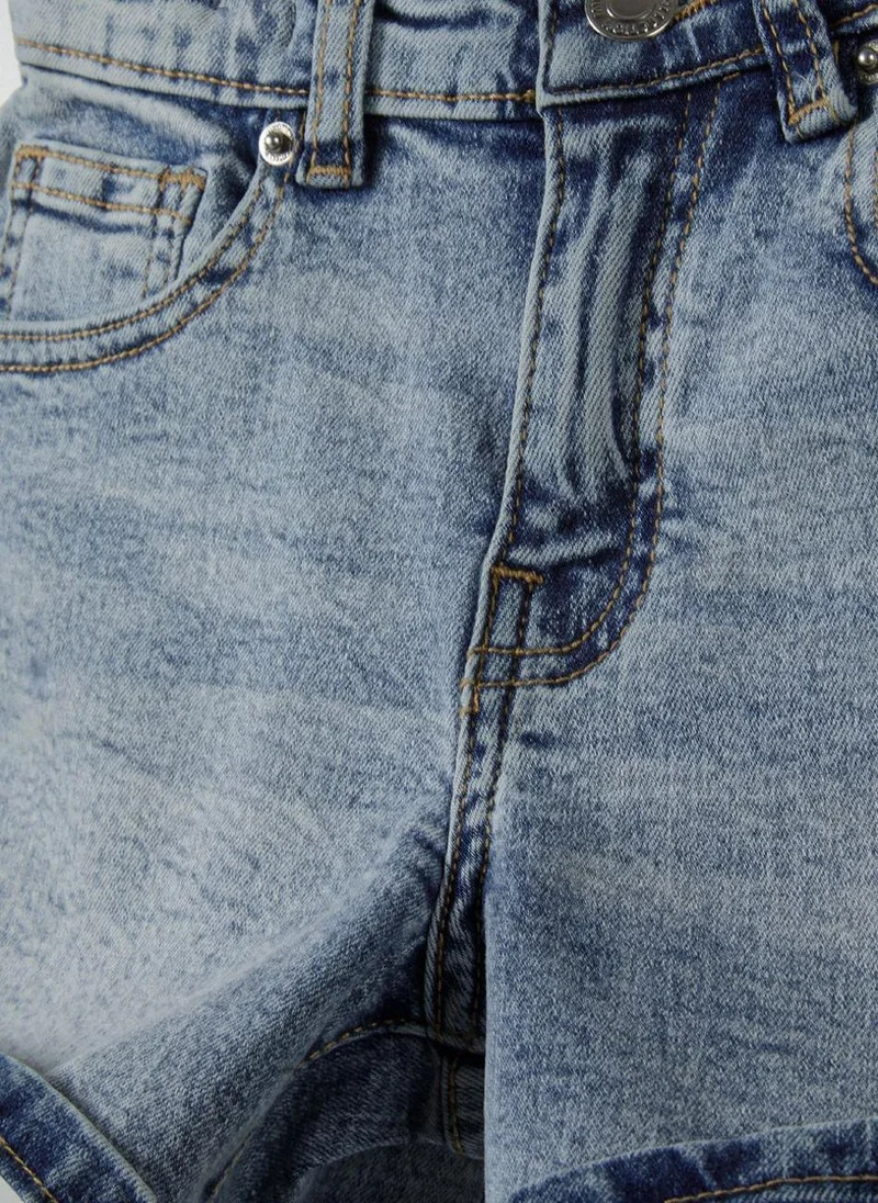 MINOTI Girls Denim Shorts