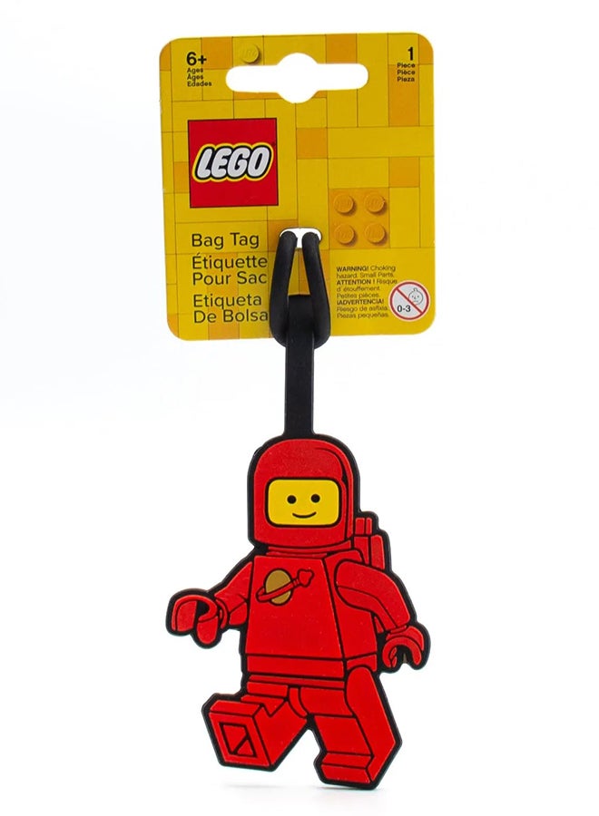 Lego IQ Minifigures Bag Tag Spaceman (Red)