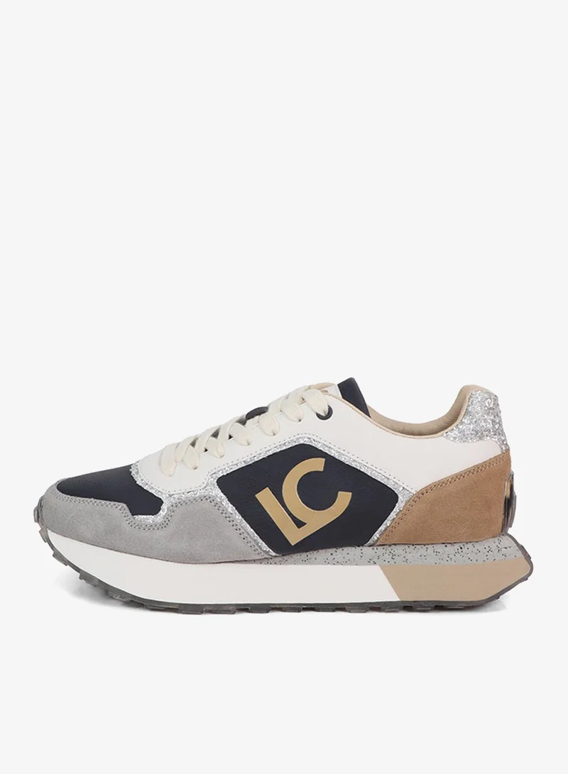 Lola Casademunt Animal print trainers with personalised sole and leather details