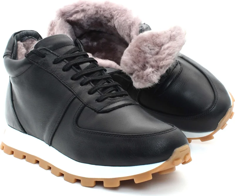 Fast Step Leather Fur Men's Classic Boots 154Kma1708
