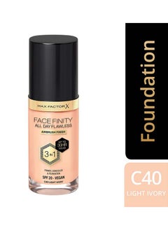 Max Factor Facefinity All Day Flawless Foundation - C40 Light Ivory  - Image 2