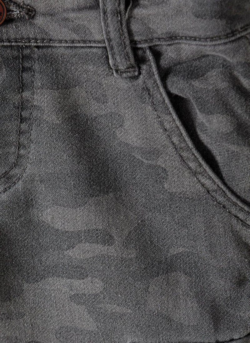 مينوتي بنطال كارجو للمراهقين بخصر مطاطي وأطراف مطاطية - Image 3