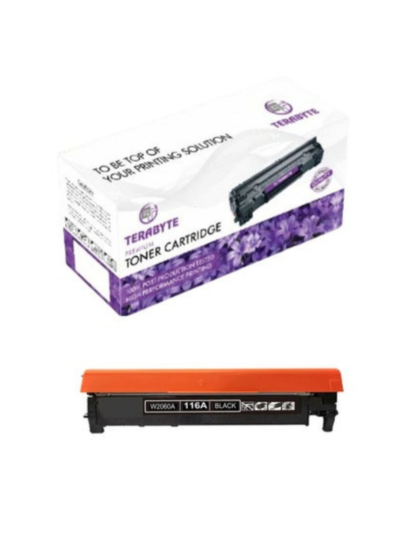 Terabyte 116A Compatible Toner Cartridge W2062A use for Color Laser MFP178nw 179fnw 150a 150w 150nw Printers (Black) - Image 1