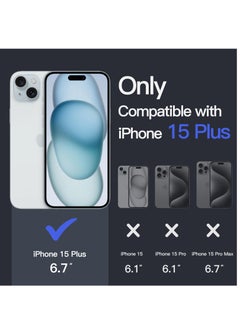Houmt iPhone 15 Plus Case 6.7 Inch Anti Scratch Crystal Clear Soft TPU Precise Cutouts Slim Fit Protective Case Cover Compatible with Apple iPhone 15 Plus  - Image 2