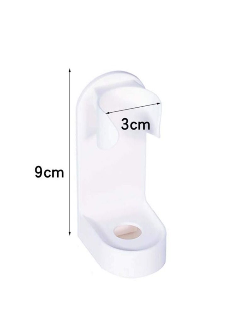 Toothbrush Holder, DELFINO Multi-Compartment Electronic  Manual Toothbrushes, Toothpaste Cosmetic Storage Wall Mountable Bathroom Organiser Facial Cleanse, Comb for Washroom Kitchen, 4 PCS - Image 3