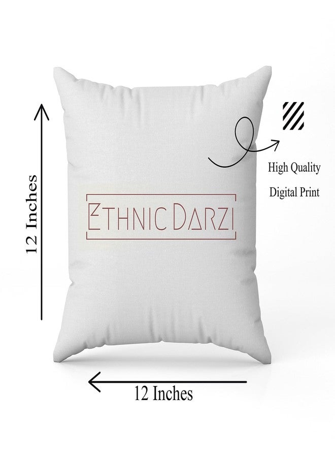 Ethnic Darzi Rakhi Combo Gift Set - 2 Kids Rakhis with Raksha Bandhan Printed Cushion - Gift for Kids | Rakhi with Pillow for Raksha Bandhan, RKCUS-54 - Image 4
