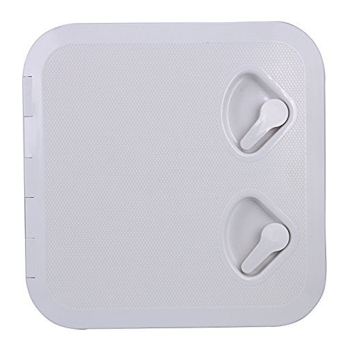 Amarine Made Marine Deck Hatch Boat Deck Hatch Access Hatch & Lid 14-1/2" X 14-5/8" - White - 370mmx375mm - Image 3