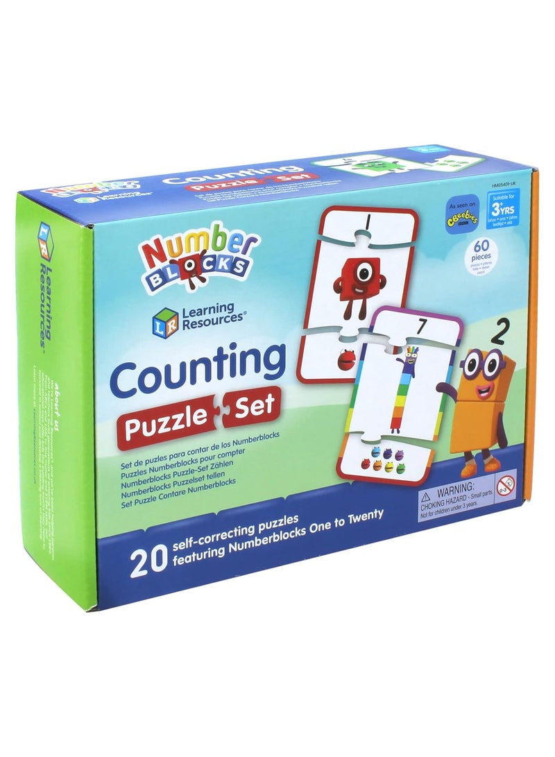 Learning Resources Numberblocks Counting Puzzle Set, One Size - Image 1