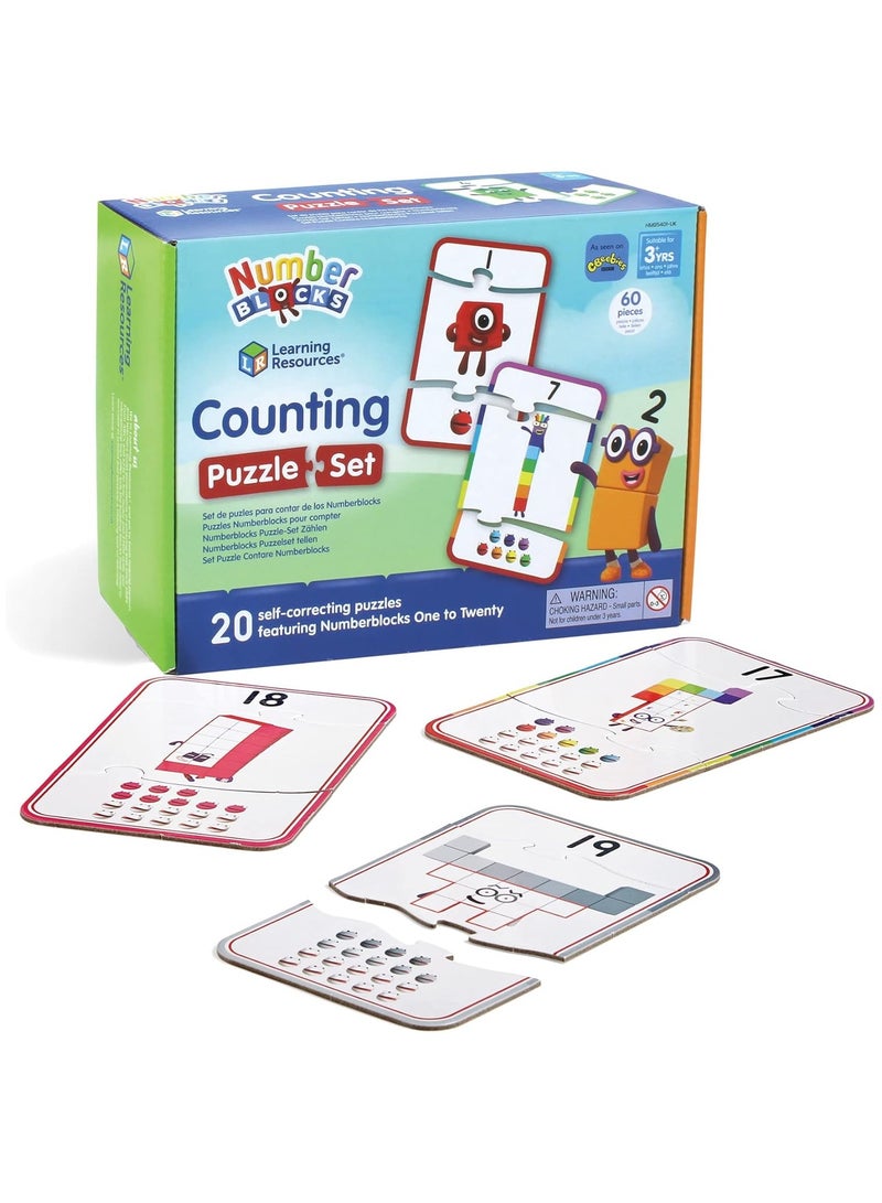 Learning Resources Numberblocks Counting Puzzle Set, One Size - Image 2