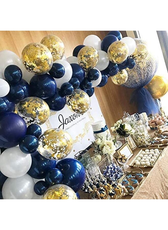 Party Time 100Pcs Navy Blue Balloons For Celebration Festival Party Wedding Baby Shower Decorations 10 Inches - Image 2