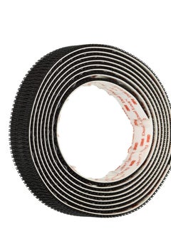 Scotch  Scotch Mount Extreme Fasteners 1inx120in (2.54cm x 3.04m), 1 set of strips (2 rolls)/pack | Holds 4.5 kg whole roll | Black color | Higher Adhesion | Multi-Surface | Easy to use | No Tools  - Image 2
