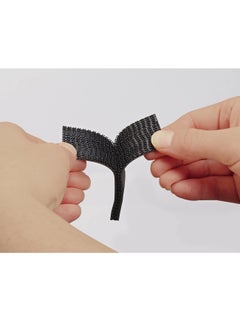 Scotch  Scotch Mount Extreme Fasteners 1inx120in (2.54cm x 3.04m), 1 set of strips (2 rolls)/pack | Holds 4.5 kg whole roll | Black color | Higher Adhesion | Multi-Surface | Easy to use | No Tools  - Image 3
