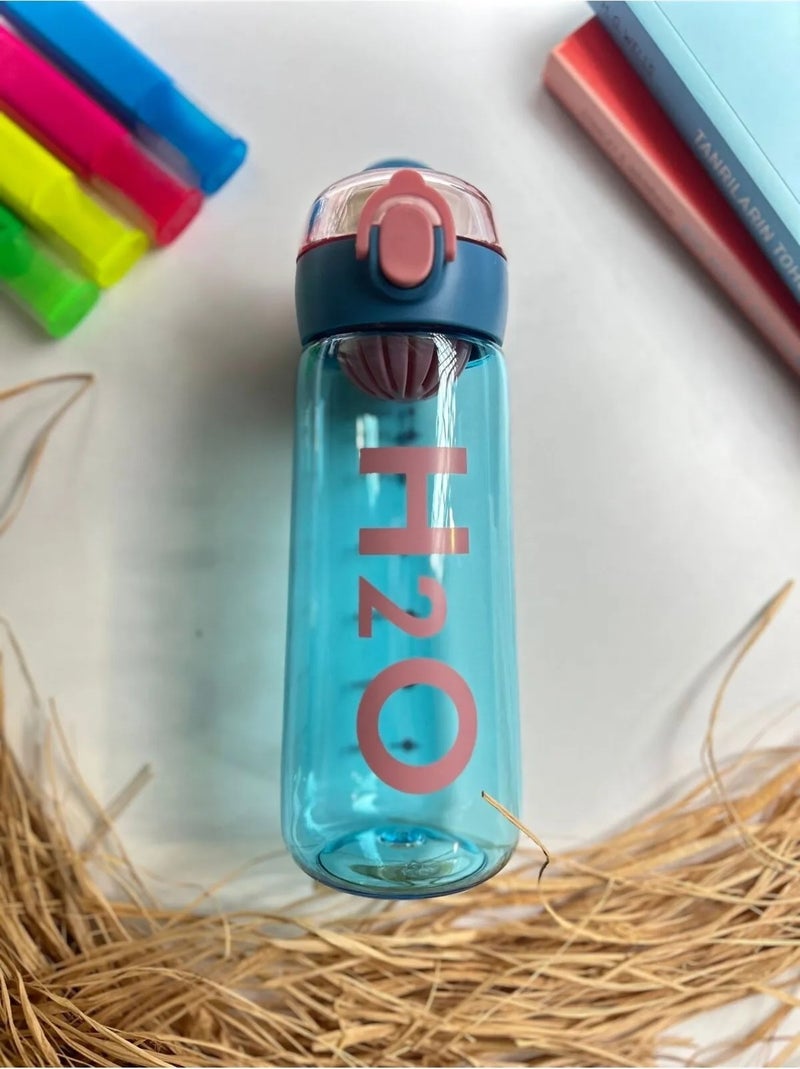 Tohana Polycarbonate Detox Bottle 660 ml Blue Color  - Image 2