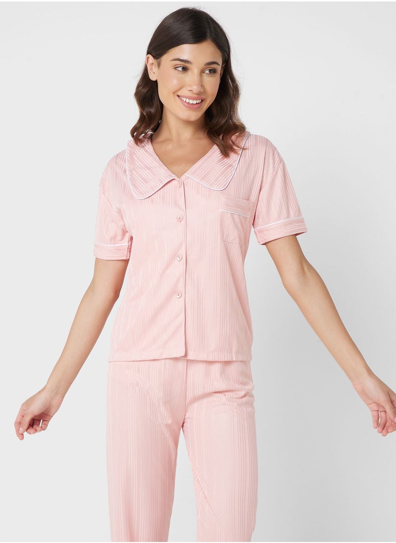 Contrst Trim Pyjama Set - pzsku/Z312EB49EC33302BF29DAZ/45/_/1710692202/54ca05f1-cd5c-4da2-a664-f5b78a23a8c7