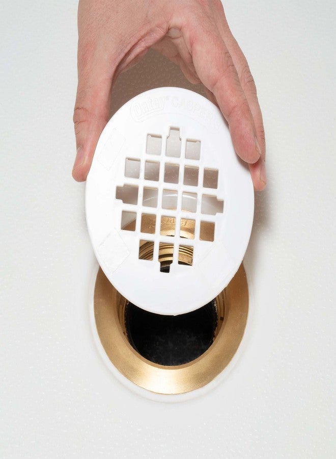 أوتي مصفاة سناب تايت بلاستيكية بيضاء من أوتي مقاس 4-1/4 بوصة - Image 2